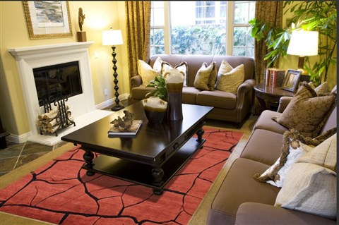 Modern Brown Hand Knotted 80 X 100  Area Rug 151-18288 Image 2