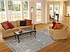 Modern Grey Hand Knotted 80 X 100  Area Rug 151-18291 Thumb 4