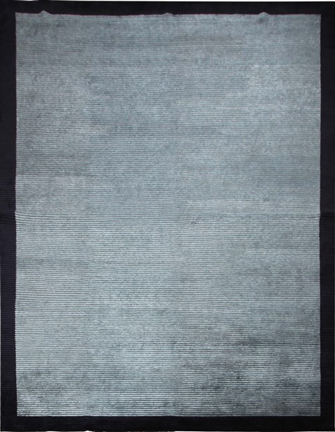 Nepal Blue Hand Knotted 100 X 140  Area Rug 151-18295 Image 0