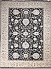 Chobi Black Hand Knotted 100 X 144  Area Rug 151-18296 Thumb 0