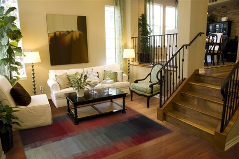 Modern Multicolor Hand Knotted 80 X 100  Area Rug 151-18302 Image 3