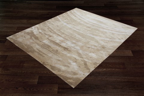 Indo-Nepal Brown Hand Knotted 80 X 100  Area Rug 151-18303 Image 8