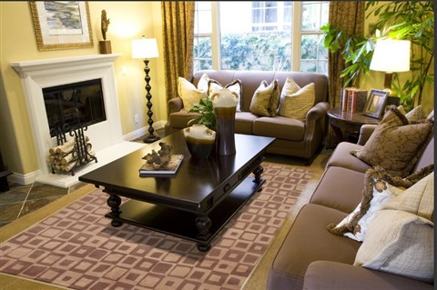 Indo-Nepal Brown Hand Knotted 80 X 100  Area Rug 151-18304 Image 2