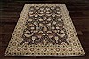 Jaipur Black Square Hand Knotted 10 X 10  Area Rug 151-18307 Thumb 3