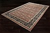 Herati Red Square Hand Knotted 10 X 10  Area Rug 151-18311 Thumb 3