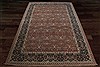 Herati Red Square Hand Knotted 10 X 10  Area Rug 151-18311 Thumb 5