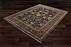 Jaipur Black Square Hand Knotted 10 X 10  Area Rug 151-18312 Thumb 1