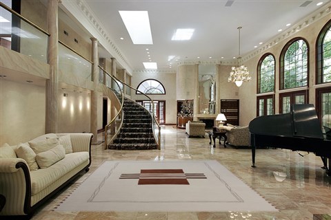 Modern White Hand Knotted 90 X 120  Area Rug 151-18313 Image 1