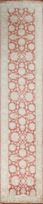 Chobi Red Runner Hand Knotted 40 X 180  Area Rug 151-18317 Image 0