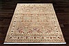 Heriz White Hand Knotted 90 X 120  Area Rug 151-18318 Thumb 4