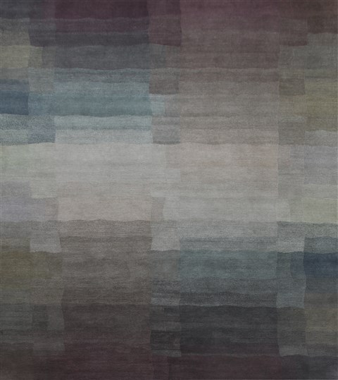 Modern Grey Hand Knotted 80 X 100  Area Rug 151-18326 Image 0