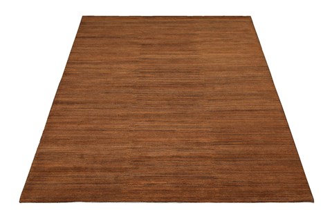 Indo-Nepal Brown Hand Knotted 80 X 100  Area Rug 151-18333 Image 9