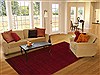 Indo-Nepal Red Hand Knotted 80 X 100  Area Rug 151-18336 Thumb 3