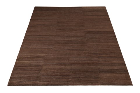 Indo-Nepal Brown Hand Knotted 80 X 100  Area Rug 151-18337 Image 7