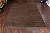 Indo-Nepal Brown Hand Knotted 80 X 100  Area Rug 151-18337 Thumb 8