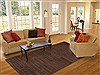 Indo-Nepal Brown Hand Knotted 80 X 100  Area Rug 151-18337 Thumb 5