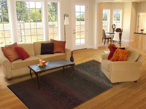 Indo-Nepal Multicolor Hand Knotted 80 X 100  Area Rug 151-18341 Image 4