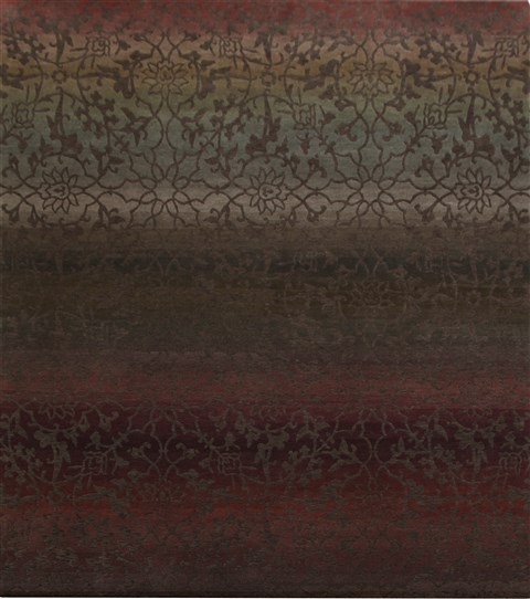 Indo-Nepal Multicolor Hand Knotted 80 X 100  Area Rug 151-18341 Image 0