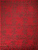 Indo-Nepal Red Hand Knotted 100 X 140  Area Rug 151-18344 Thumb 0