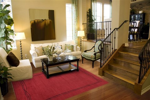 Indo-Nepal Red Hand Knotted 80 X 100  Area Rug 151-18345 Image 3