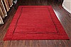 Indo-Nepal Red Hand Knotted 80 X 100  Area Rug 151-18345 Thumb 8