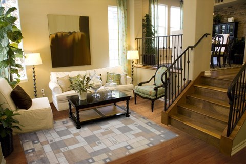 Modern Multicolor Hand Knotted 80 X 100  Area Rug 151-18347 Image 3