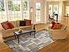 Modern Multicolor Hand Knotted 80 X 100  Area Rug 151-18347 Thumb 4
