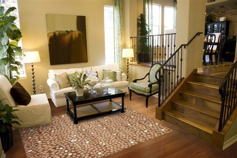 Modern Brown Hand Knotted 80 X 100  Area Rug 151-18348 Image 3