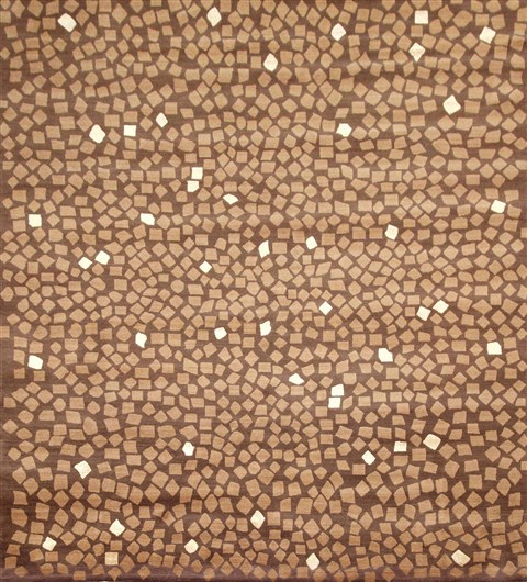 Modern Brown Hand Knotted 80 X 100  Area Rug 151-18348 Image 0