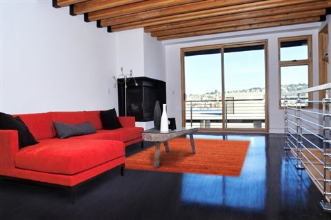 Indo-Nepal Orange Hand Knotted 80 X 100  Area Rug 151-18351 Image 5