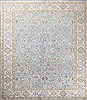 Kashan Blue Hand Knotted 810 X 117  Area Rug 151-18356 Thumb 0
