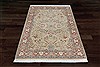 Pishavar White Hand Knotted 40 X 60  Area Rug 151-18358 Thumb 10