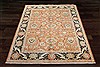 Heriz Orange Hand Knotted 100 X 140  Area Rug 151-18360 Thumb 2