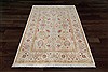 Chobi White Hand Knotted 40 X 60  Area Rug 151-18363 Thumb 10