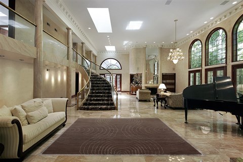 Modern Brown Hand Knotted 80 X 100  Area Rug 151-18364 Image 5