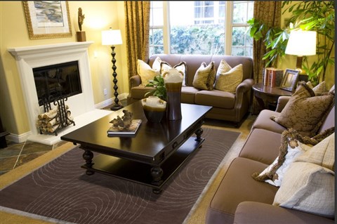 Modern Brown Hand Knotted 80 X 100  Area Rug 151-18364 Image 4