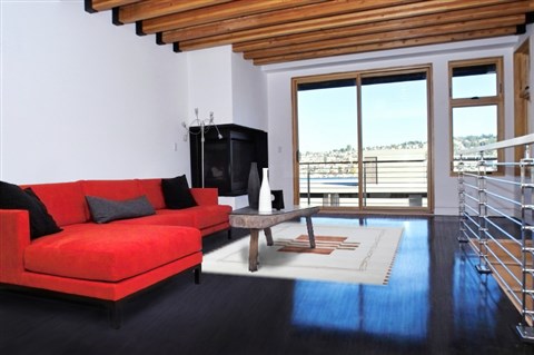 Modern White Hand Knotted 80 X 100  Area Rug 151-18365 Image 2