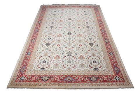 Ziegler White Hand Knotted 120 X 180  Area Rug 151-18367 Image 4