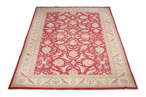 Jaipur Red Hand Knotted 120 X 180  Area Rug 151-18375 Image 5
