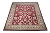 Jaipur Red Hand Knotted 120 X 150  Area Rug 151-18377 Thumb 1