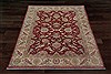 Jaipur Red Hand Knotted 90 X 120  Area Rug 151-18381 Thumb 9