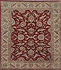 Jaipur Red Hand Knotted 90 X 120  Area Rug 151-18381 Thumb 0