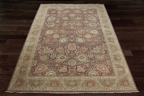 Haji Jalili Red Square Hand Knotted 10 X 10 Area Rug 151-18388 Image 15