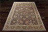 Haji Jalili Red Square Hand Knotted 10 X 10 Area Rug 151-18388 Thumb 1