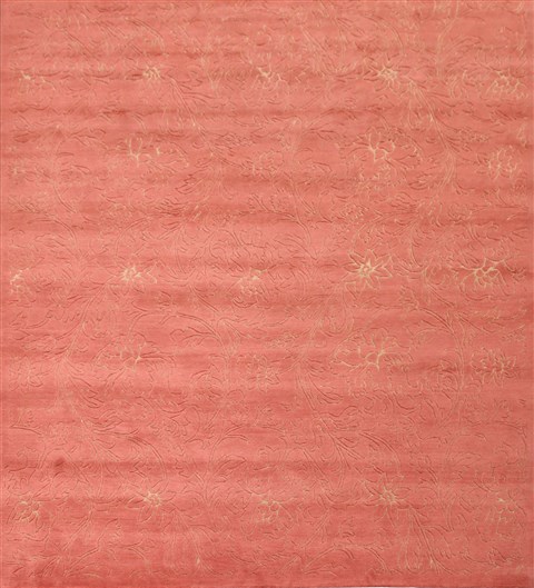 Indo-Nepal Red Hand Knotted 80 X 100  Area Rug 151-18390 Image 0