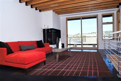 Indo-Nepal Brown Hand Knotted 90 X 120  Area Rug 151-18398 Image 3