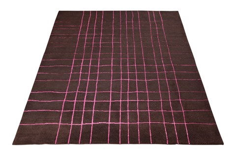 Indo-Nepal Brown Hand Knotted 90 X 120  Area Rug 151-18398 Image 5