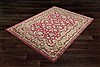 Indo-Nepal Red Hand Knotted 80 X 110  Area Rug 151-18400 Thumb 8
