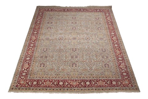 Haji Jalili White Hand Knotted 120 X 150  Area Rug 151-18401 Image 5