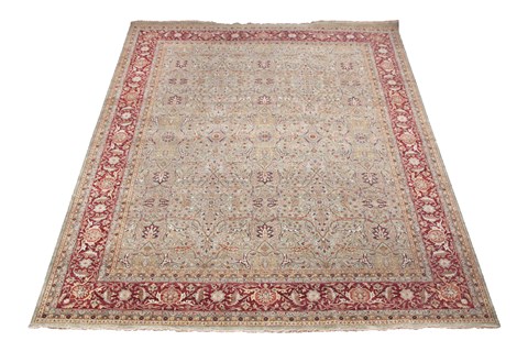 Haji Jalili White Hand Knotted 120 X 150  Area Rug 151-18401 Image 6